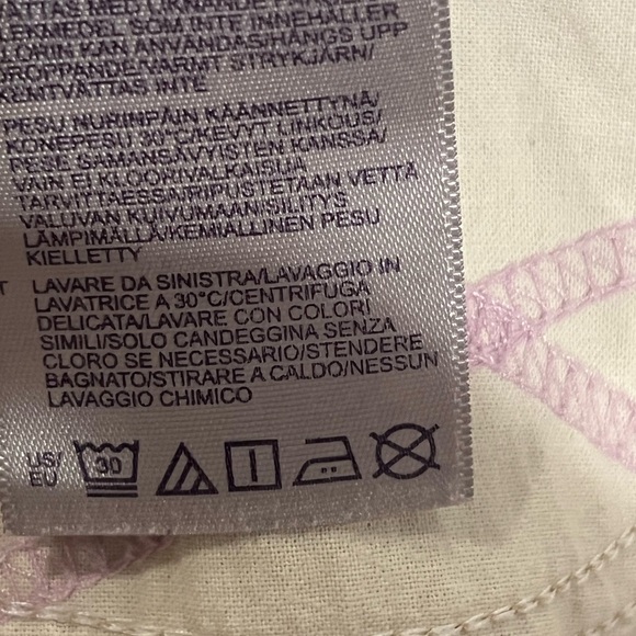 NYDJ Clarissa Ankle Jeans Clay Khaki Tan Mid Rise Stretch Size 14. Inseam 27". - Picture 5 of 6